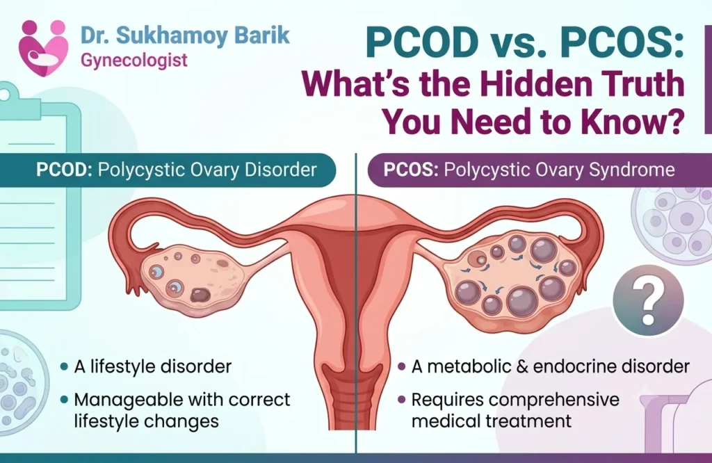 Best Gynecologist in North Kolkata, PCOD PCOS Treatment Gynecologist in Kolkata